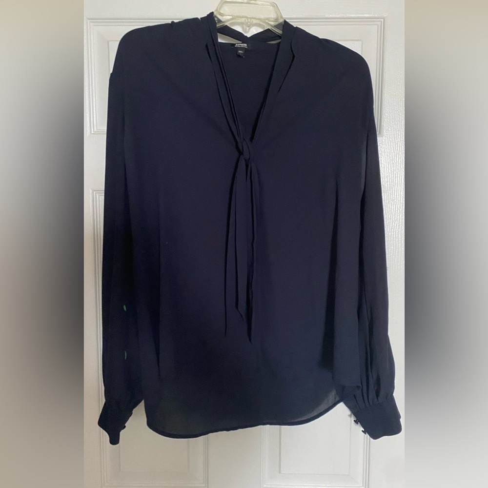 Express Navy Blouse